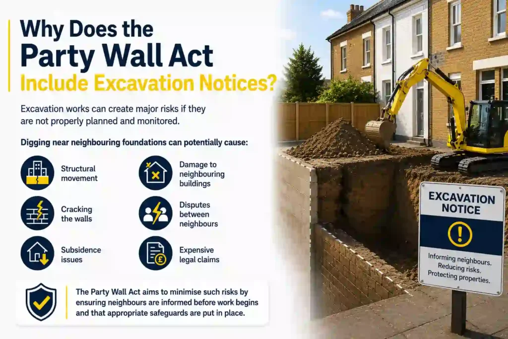 The Complete Guide to Section 6 Excavation Notices 1 Why Does the Party Wall Act Include Excavation Notices